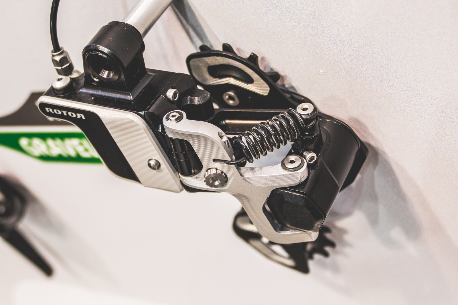 A 13Speed Hydraulic Drivetrain? Rotor Components at Eurobike 2018