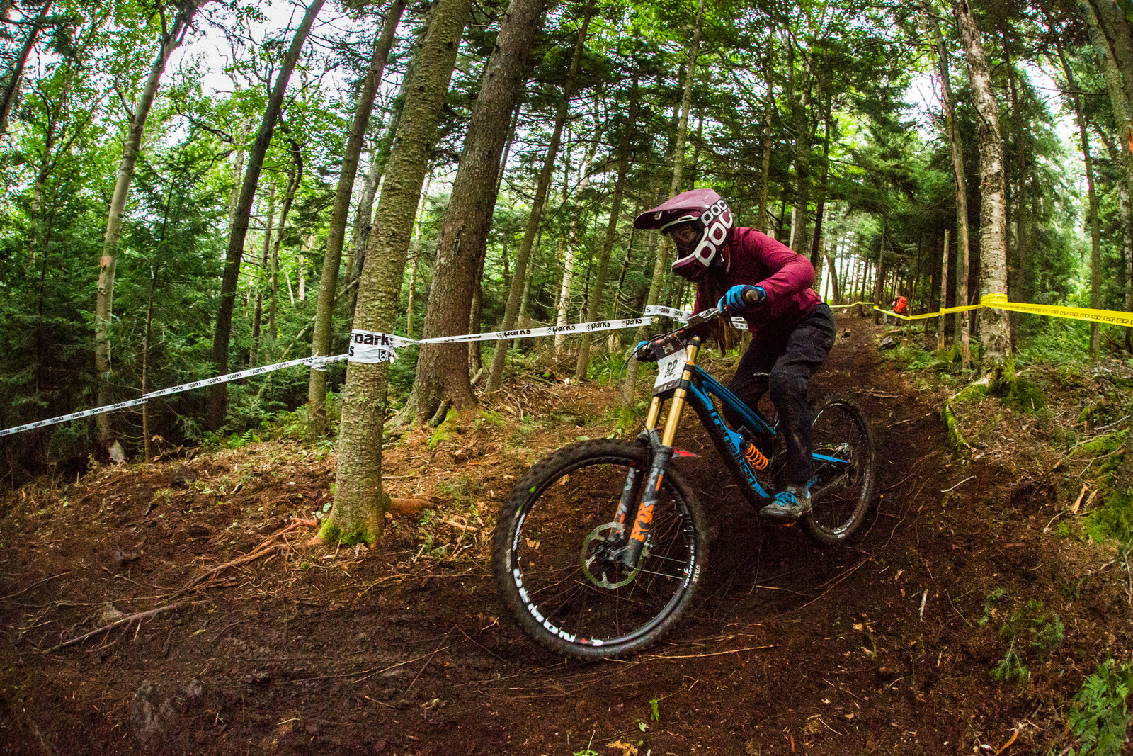 Ella Skalwold has technique and form for the books. Smart riding today, sliding into 7th in Seeding.