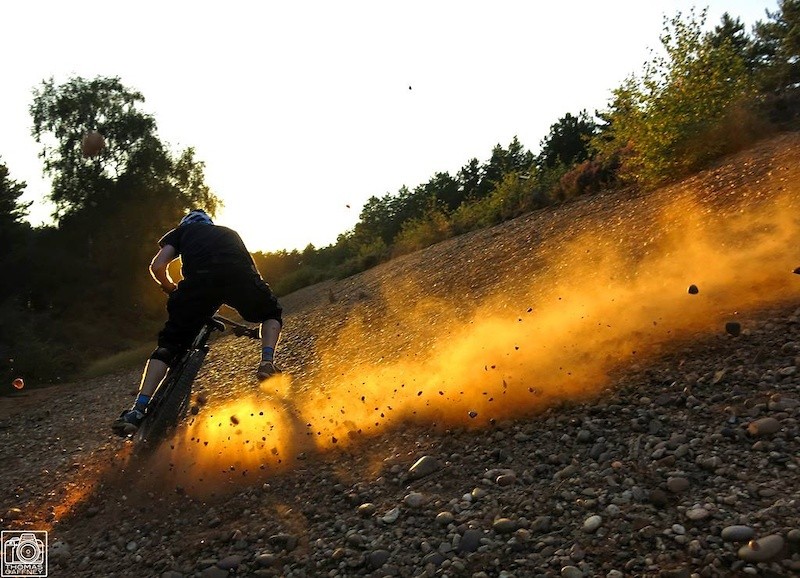 Golden roost at Cannock Chase ThomasGaffney Mountain Biking