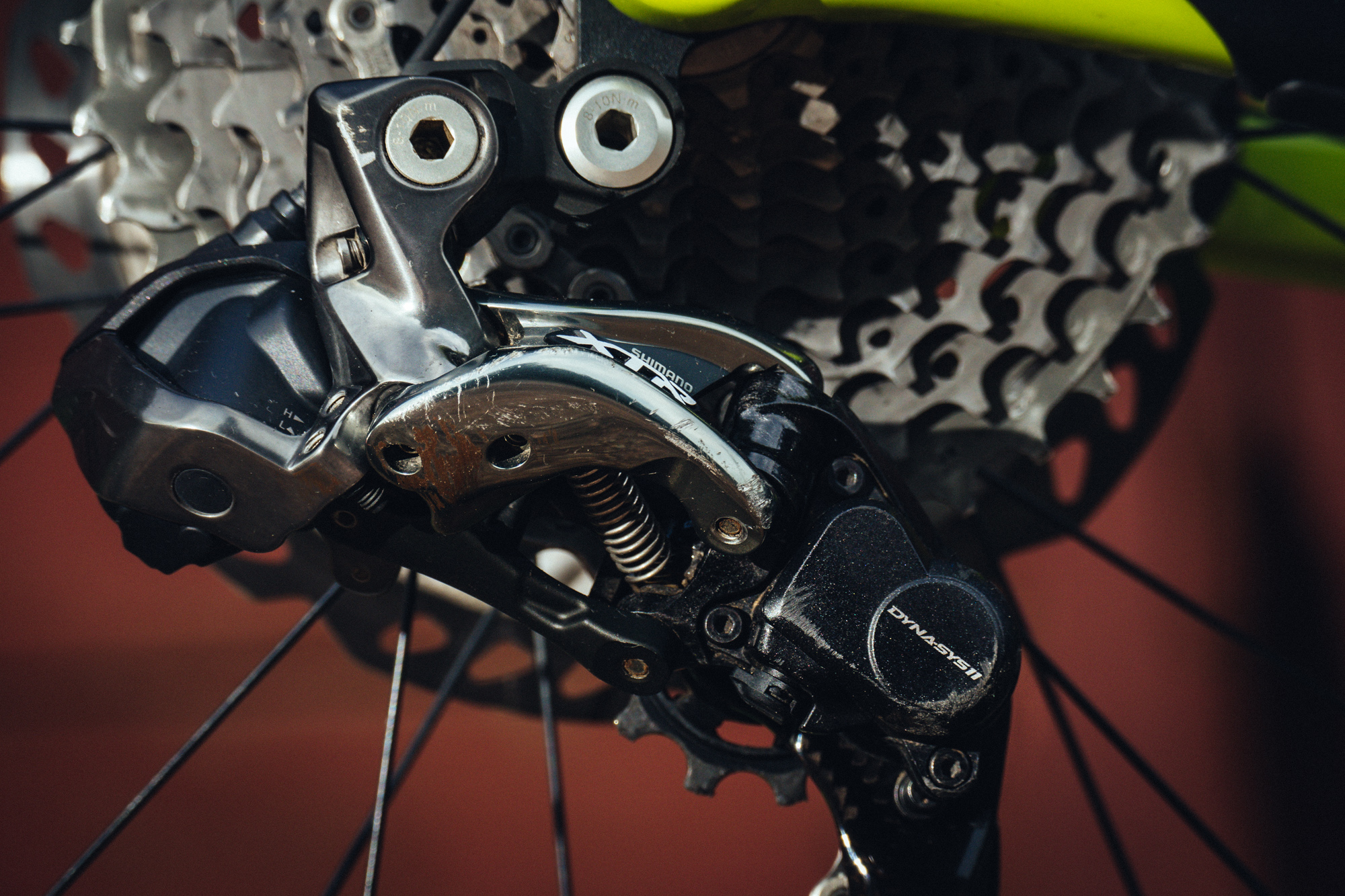 Shimano XTR Di2 Rear Derailleur Tested Shimano XTR Di2 Bonus Gallery