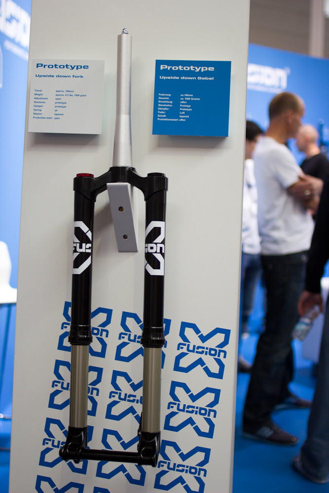 XFusion Inverted Fork Prototype 2013 Mountain Bike Components at