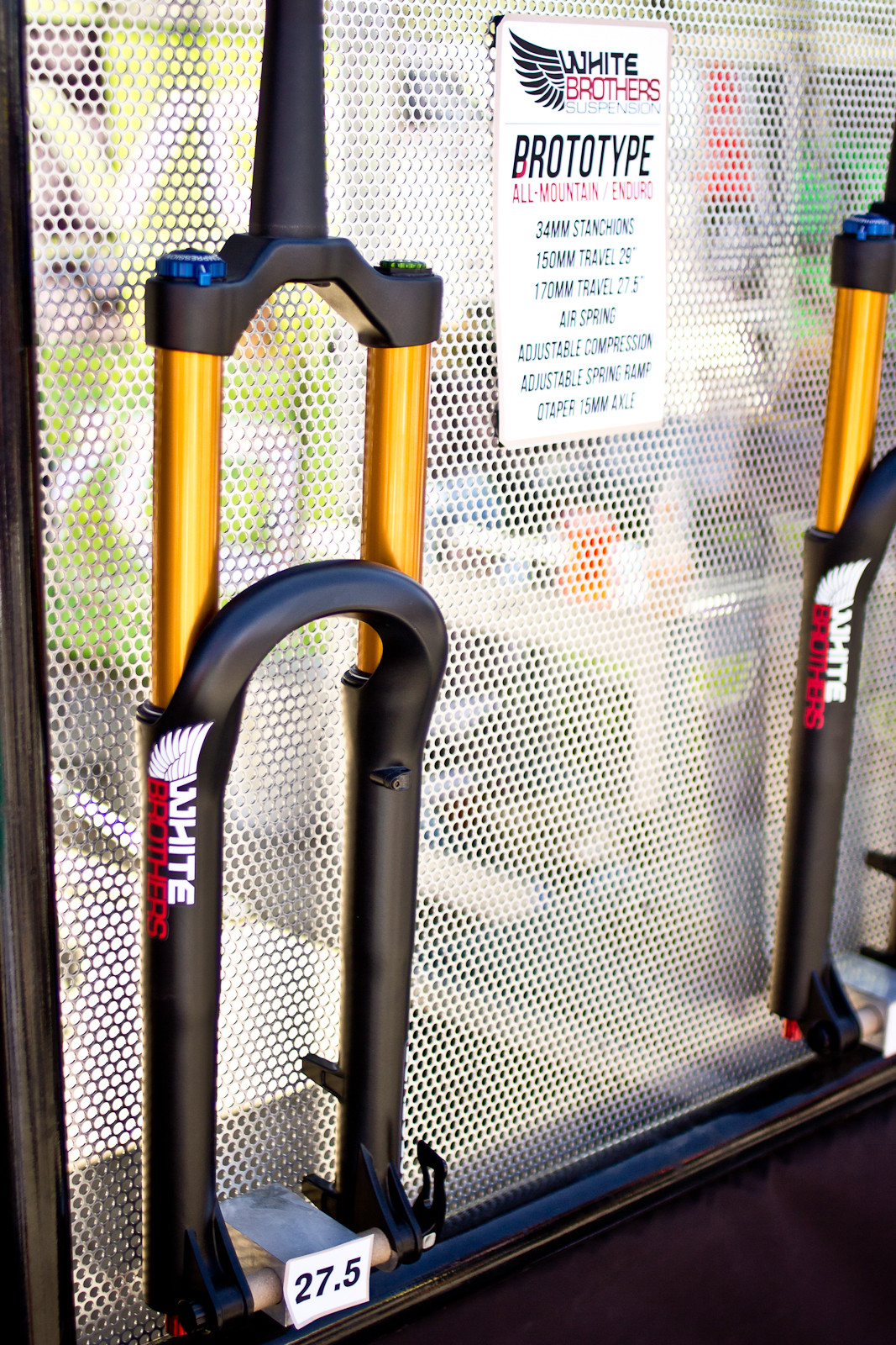 White Brothers 'Brototype' Fork - Sea Otter Classic - 2013 Sea Otter