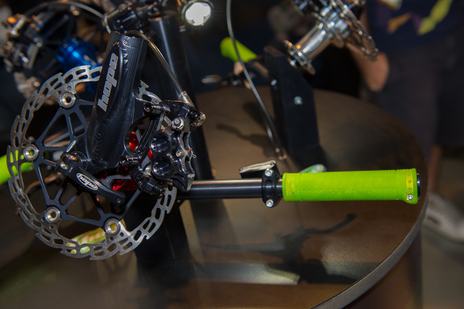 Hope Enduro 4 Disc Brake 2014 Mountain Bike Components at Eurobike