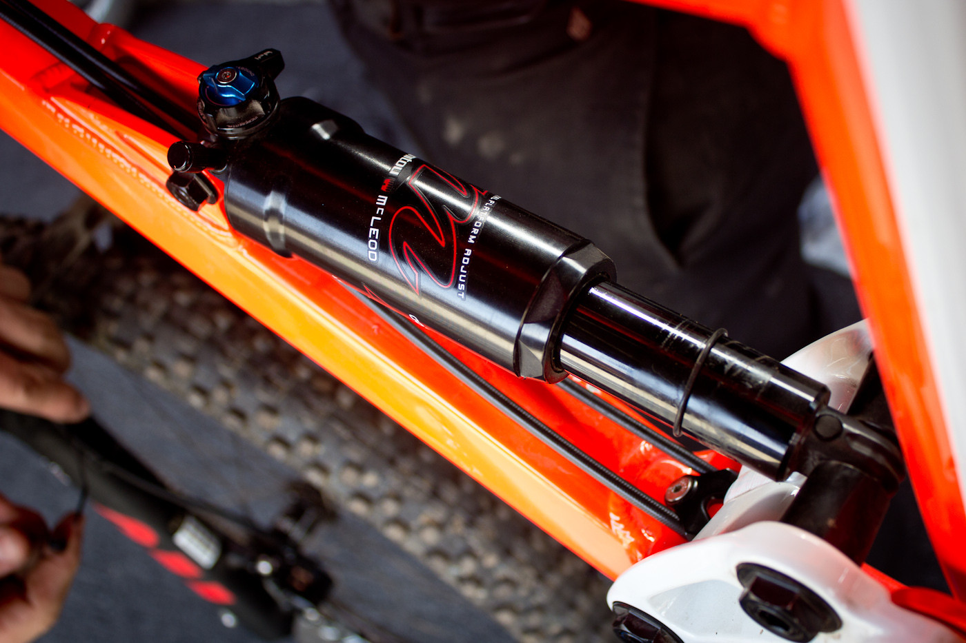 Manitou McLeod Air Shock - Sea Otter Classic - 2014 Sea Otter Classic