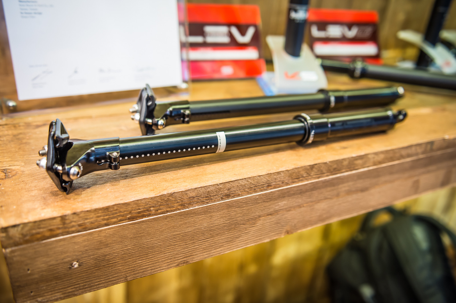 KS Zeta XC Dropper Post 2016 Mountain Bike Components at Eurobike