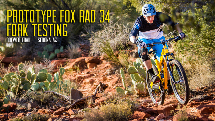 Prototype FOX RAD 34 Fork Testing - What The Pros Ride - Mountain ...
