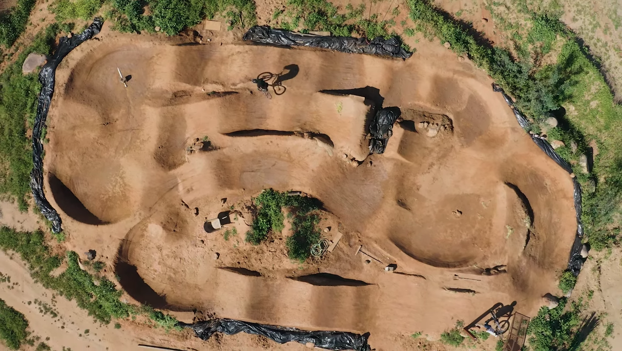 See Kyle Strait's Dream Mountain Bike Compound - Watts Happening