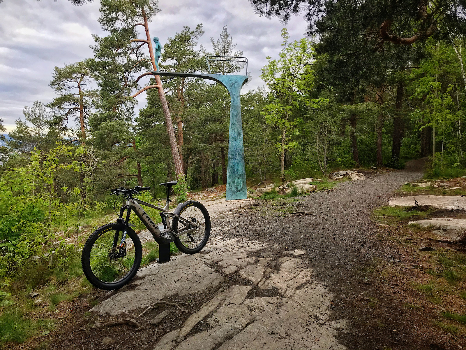 Upgraded bike on my daily commute