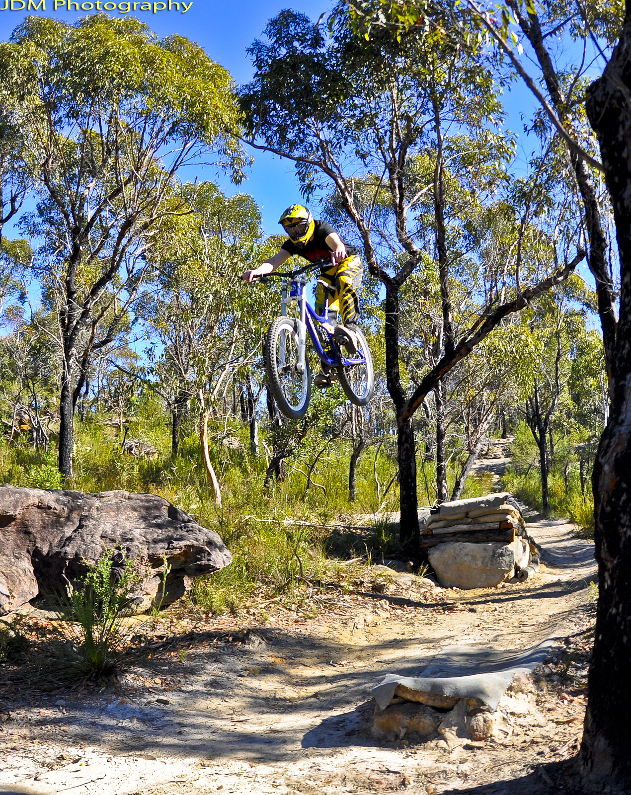 Step Down Gap Jump JDM Mountain Biking Pictures Vital MTB