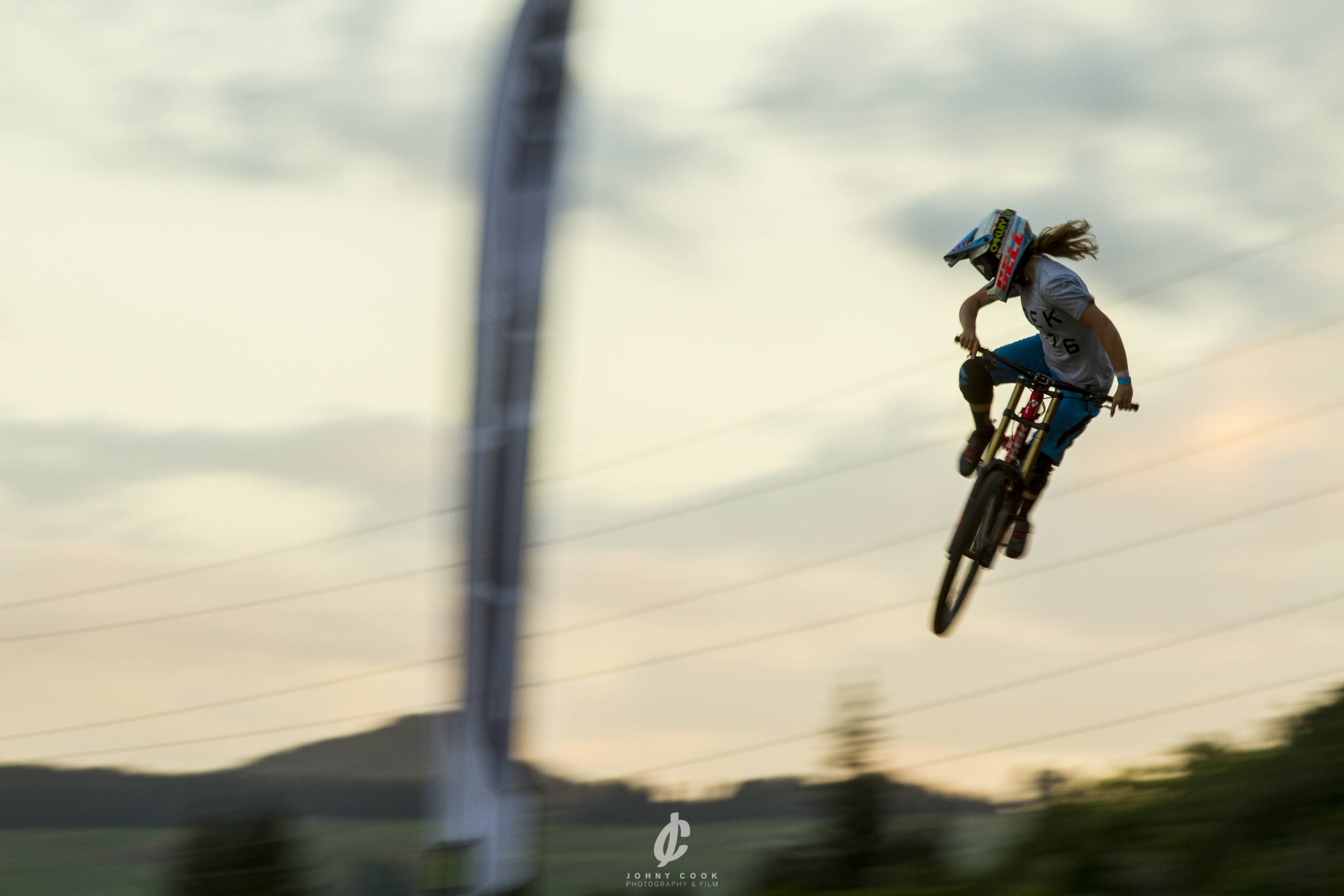 Casey Brown whipping JohnyCook Mountain Biking Pictures Vital MTB