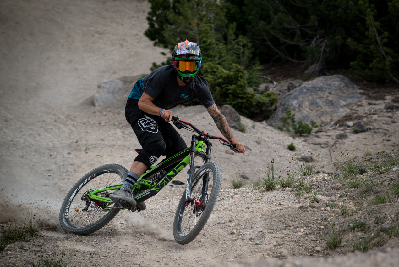Cam Zink Going Right VitalDitchDay Mammoth Ditch Day 2015 Mountain