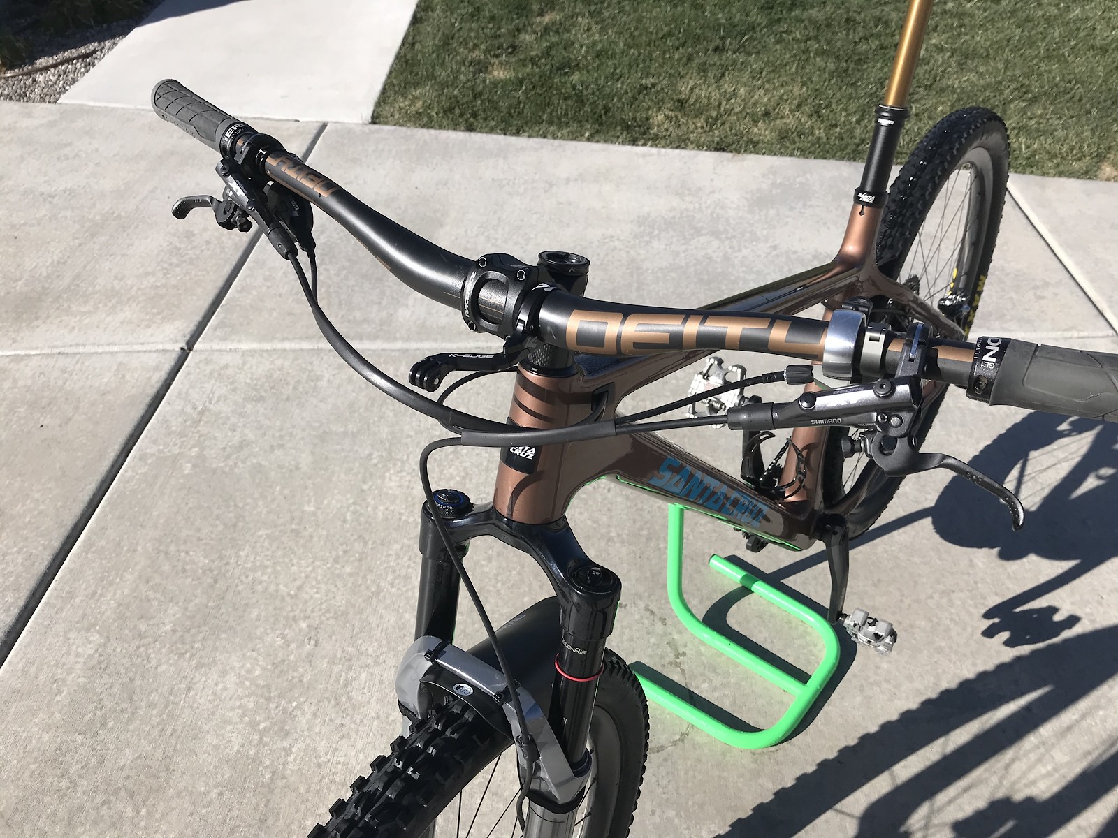 santa cruz chameleon custom build