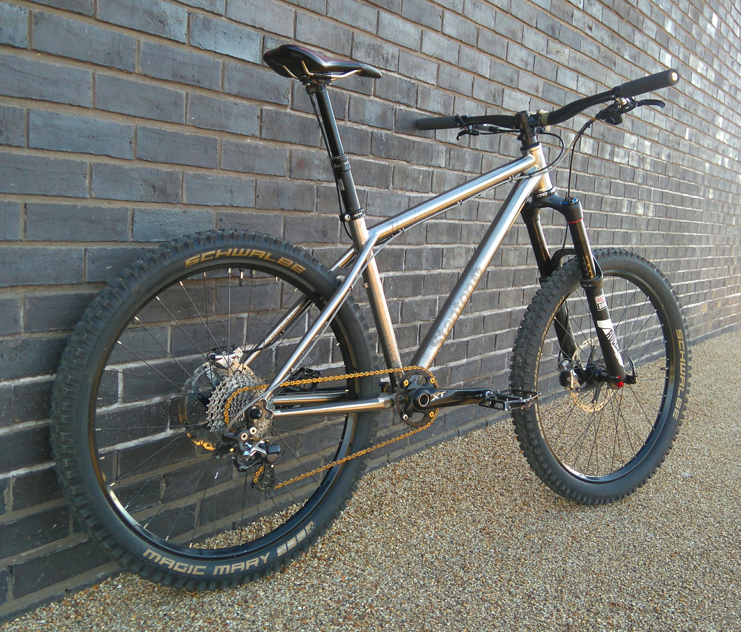 Stanton Slackline Titanium - Joshua124's Bike Check - Vital MTB