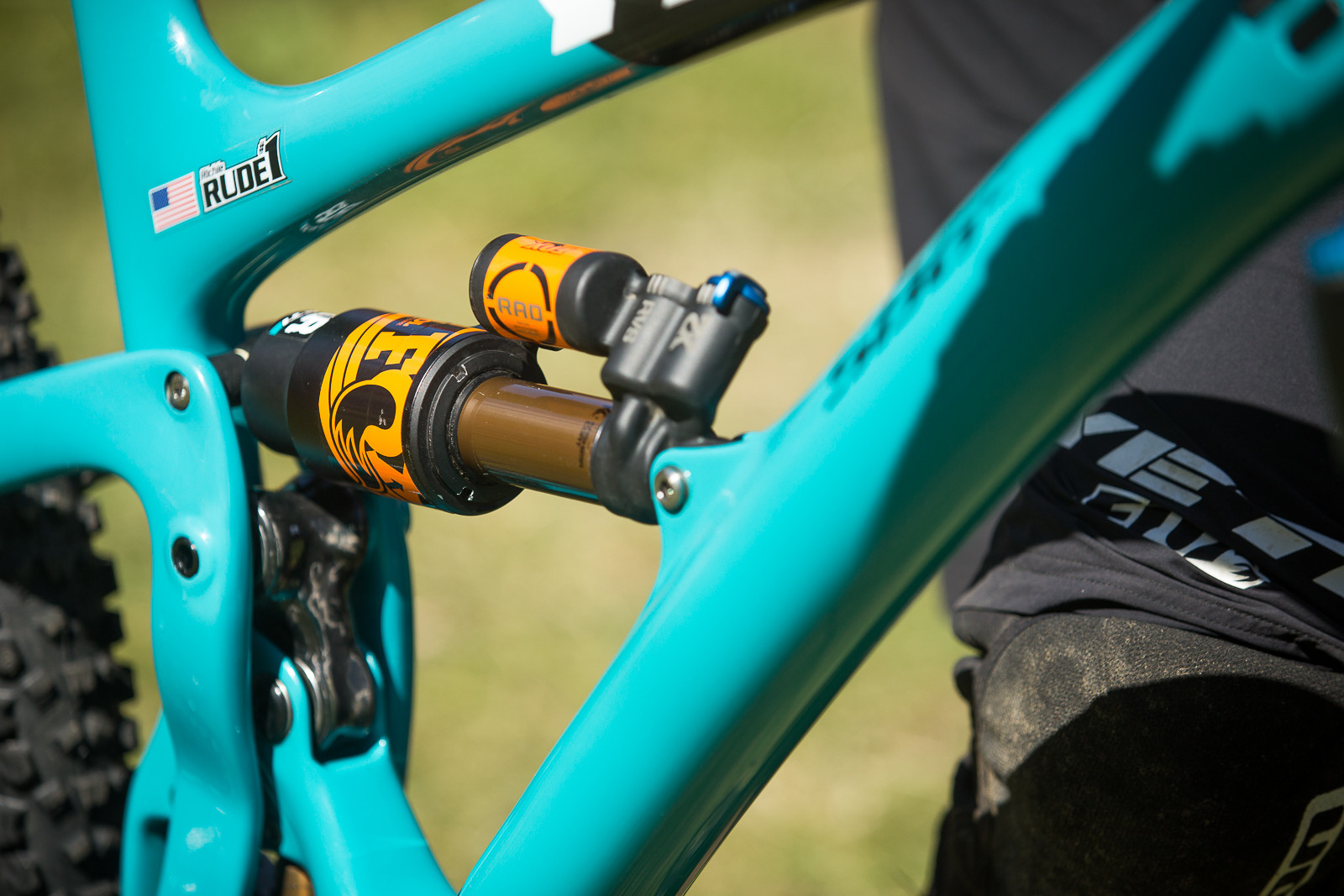 Fox Float X2 Rear Shock Winning Bike Richie Rude S Yeti Sb6c Mountain Biking Pictures Vital Mtb