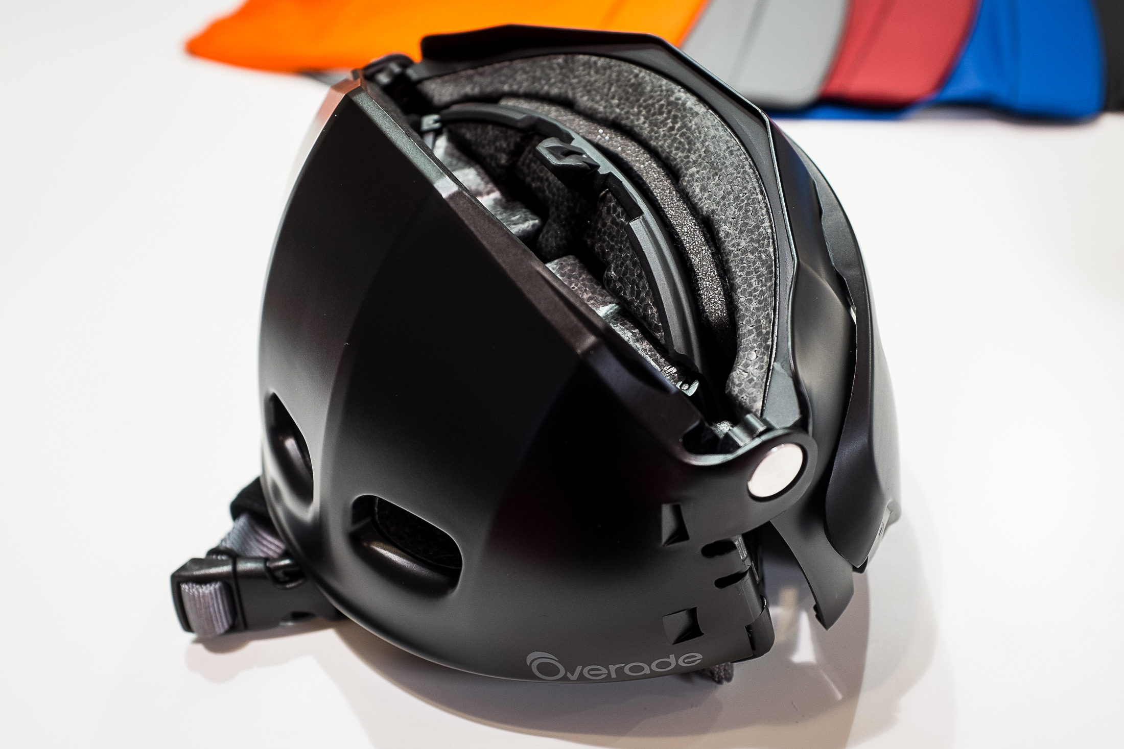 Overade Folding Helmet EUROBIKE 2017 WTF Gallery Mountain Biking