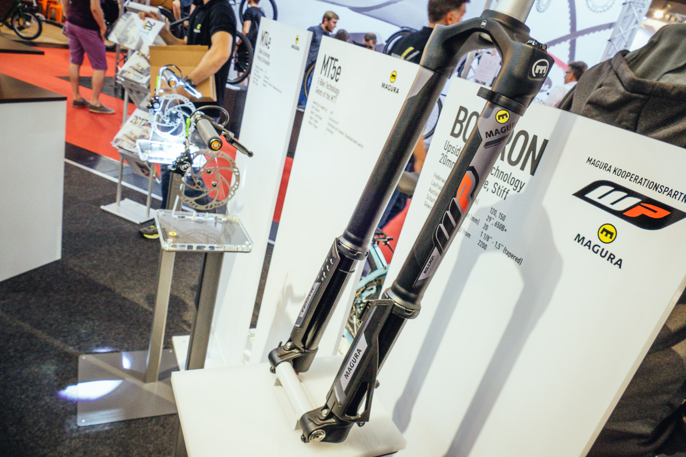 Magura Boltron Inverted Fork EUROBIKE 2017 Mountain Bike Components