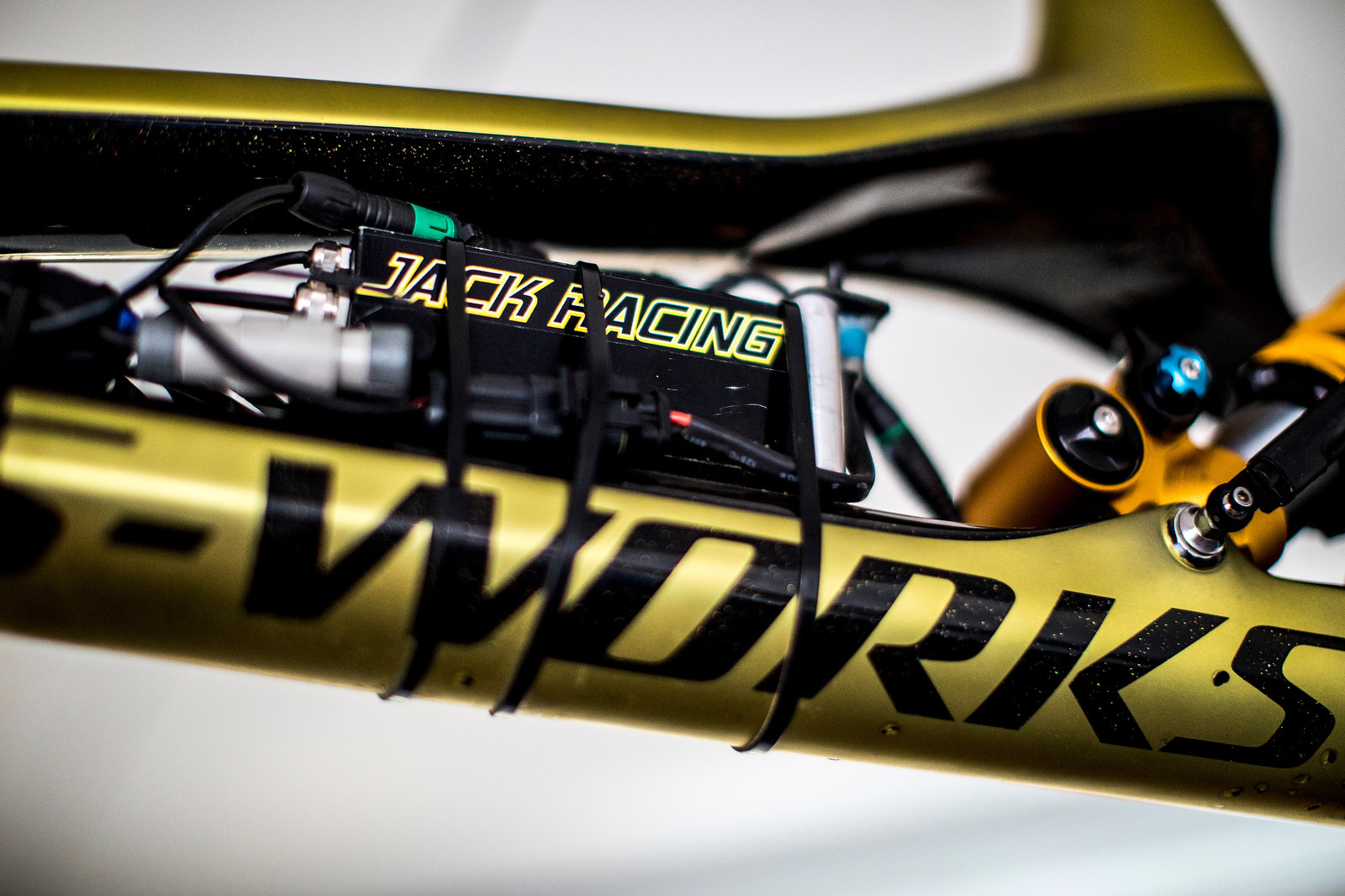 Loic's Data Acquisition Bike PIT BITS MontSainteAnne World Cup