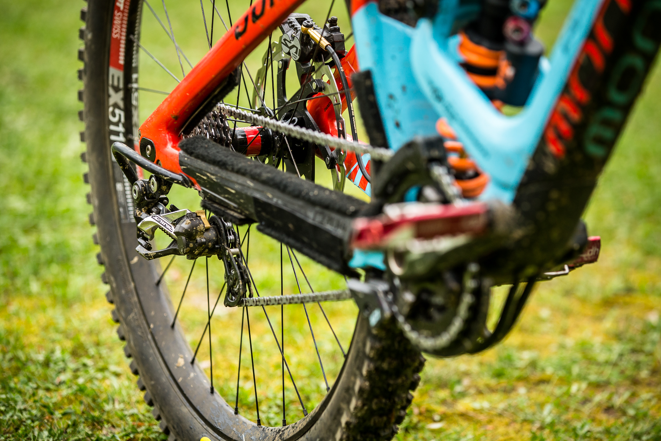 Shimano Saint DH Drivetrain WINNING BIKE Laurie Greenland's