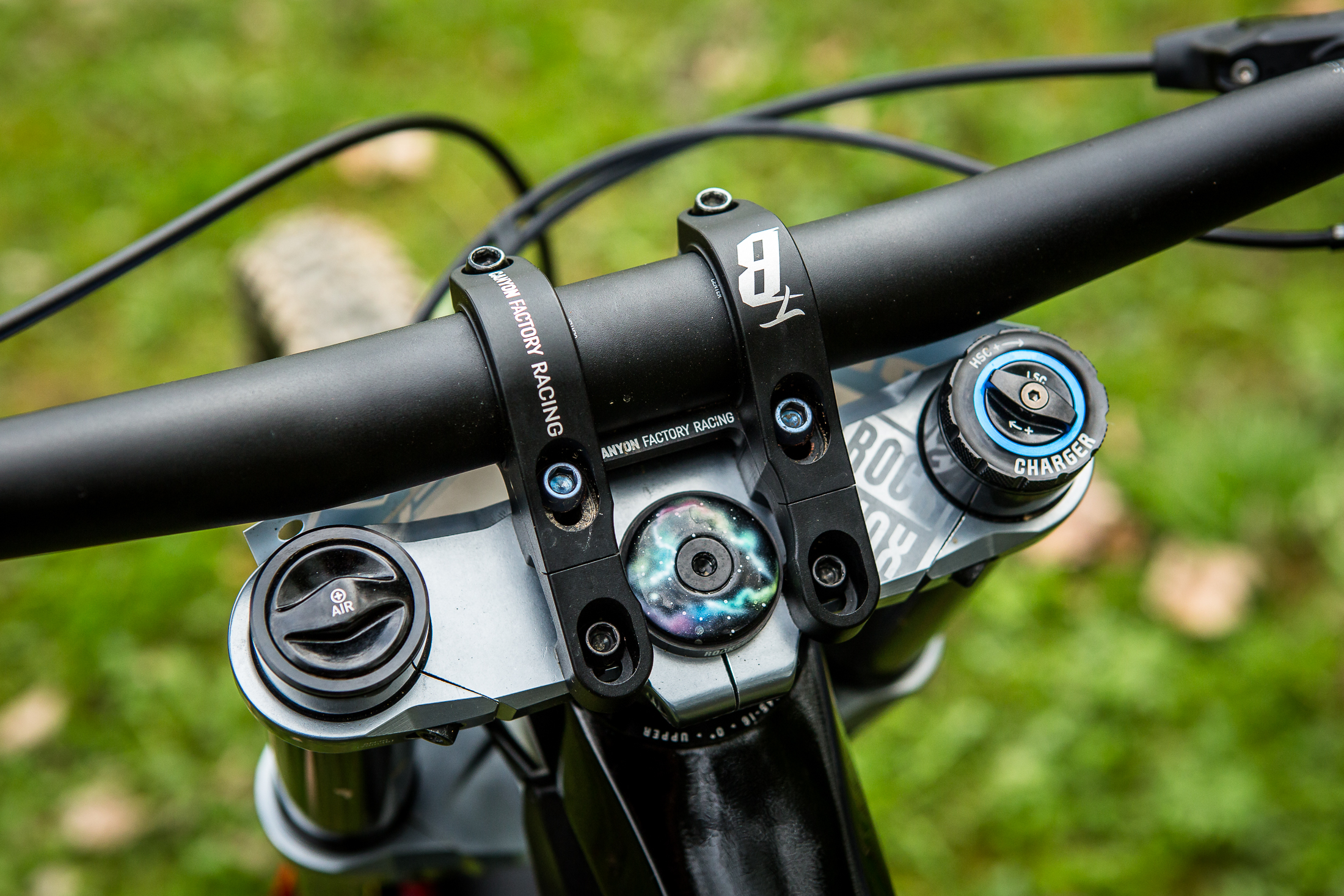 Canyon DirectMount Stem Pro Bike Check Troy Brosnan's Canyon Sender
