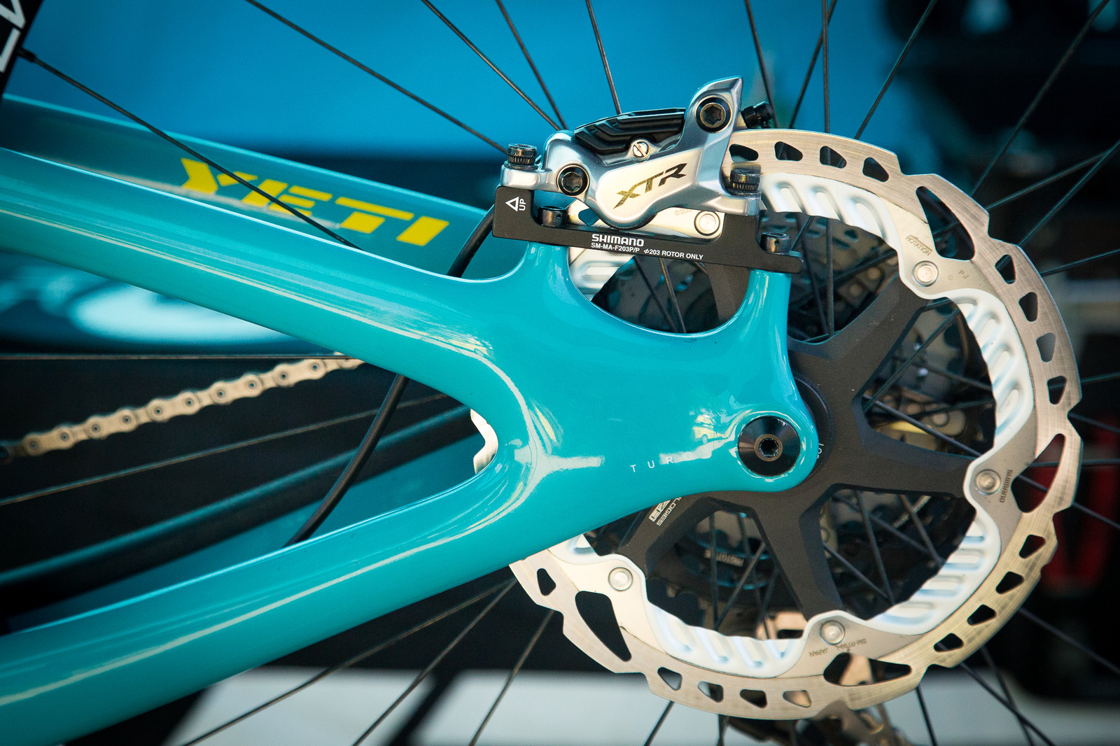 blue mtb brakes