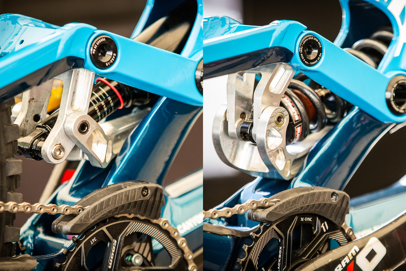 Air vs. Coil Shocks on the Canyon Senders PIT BITS Val di Sole