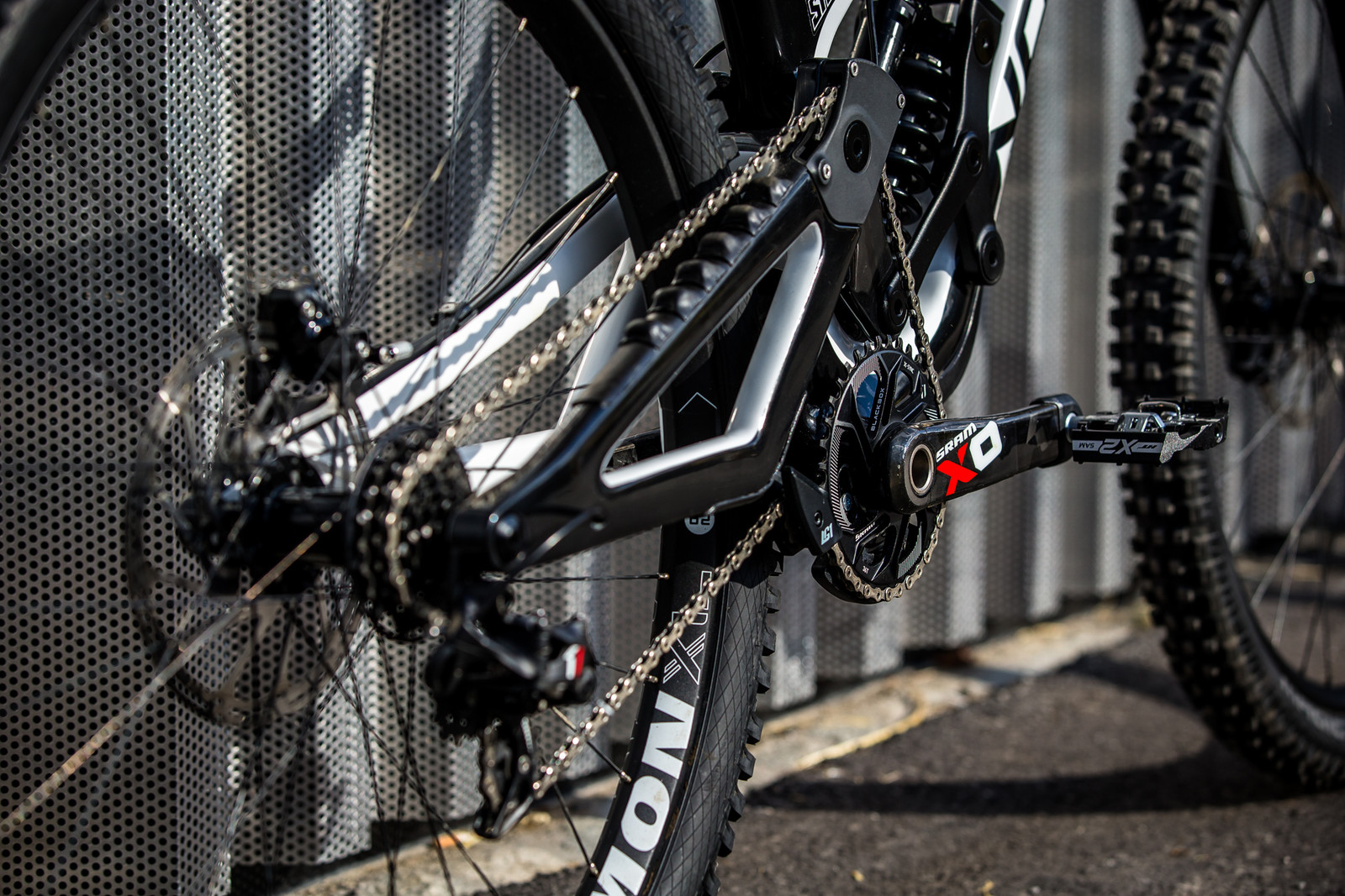 SRAM X0 DH Drivetrain WORLD CHAMPS BIKES Sam Blenkinsop and Henry