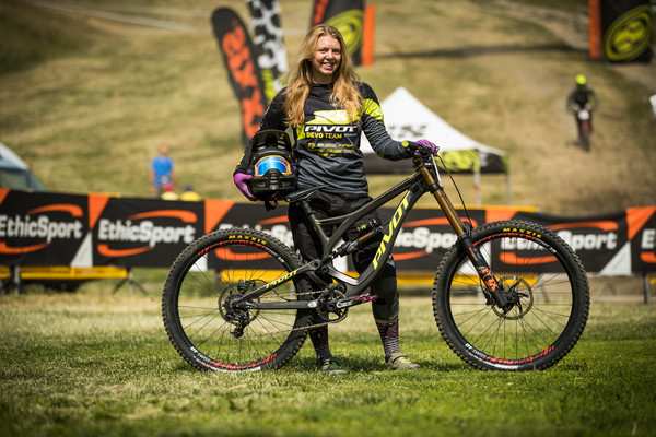 downhill girl