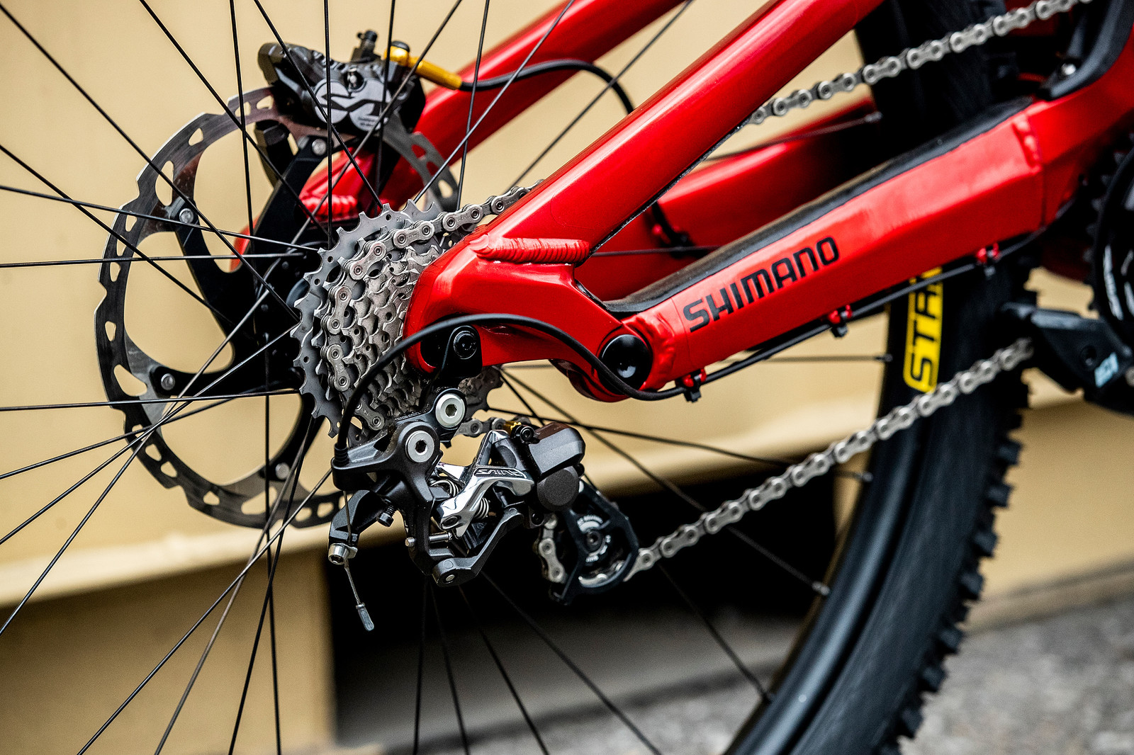 Shimano Saint Drivetrain GT Bicycles World Championships DH Race