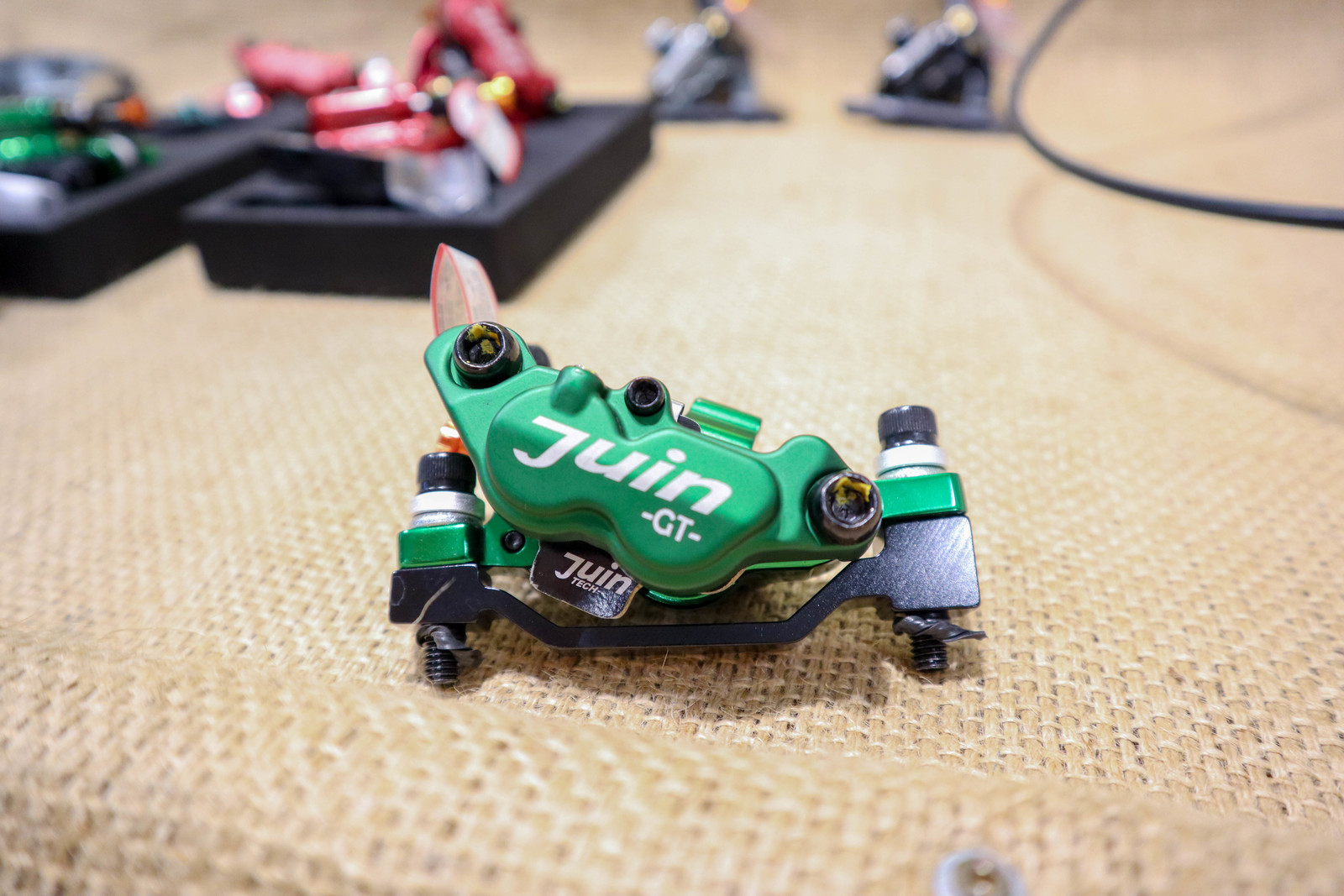 mechanically actuated hydraulic brakes