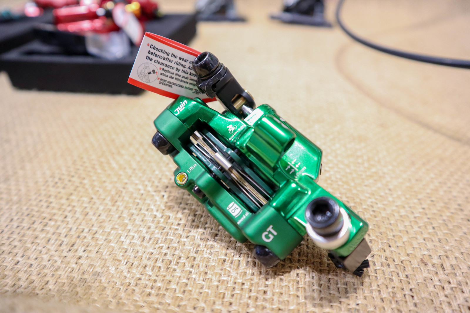 Juin Mechanically Actuated Hydraulic Disk Brake Crazy Bike Tech from