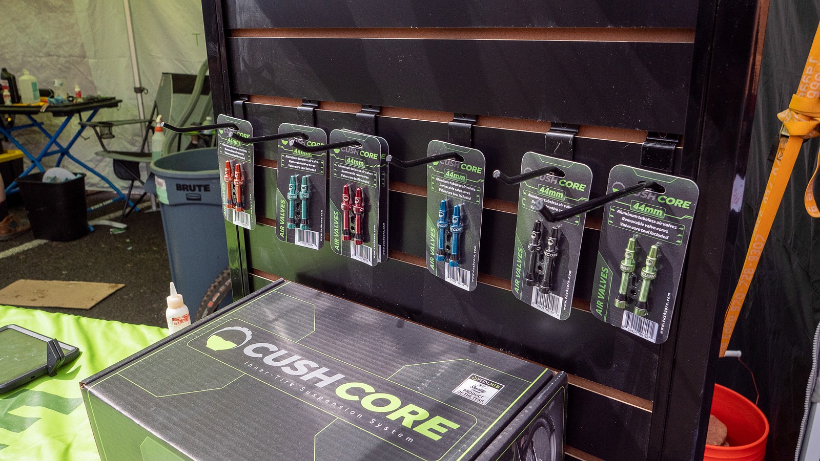 CushCore Valve Stem Color Options PIT BITS Sedona Mountain Bike