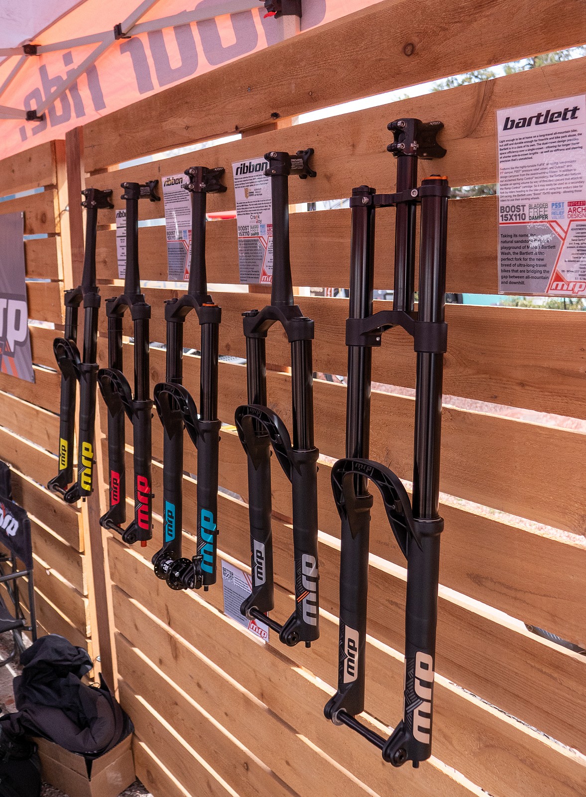 MRP Suspension Booth PIT BITS Sedona Mountain Bike Festival 2020