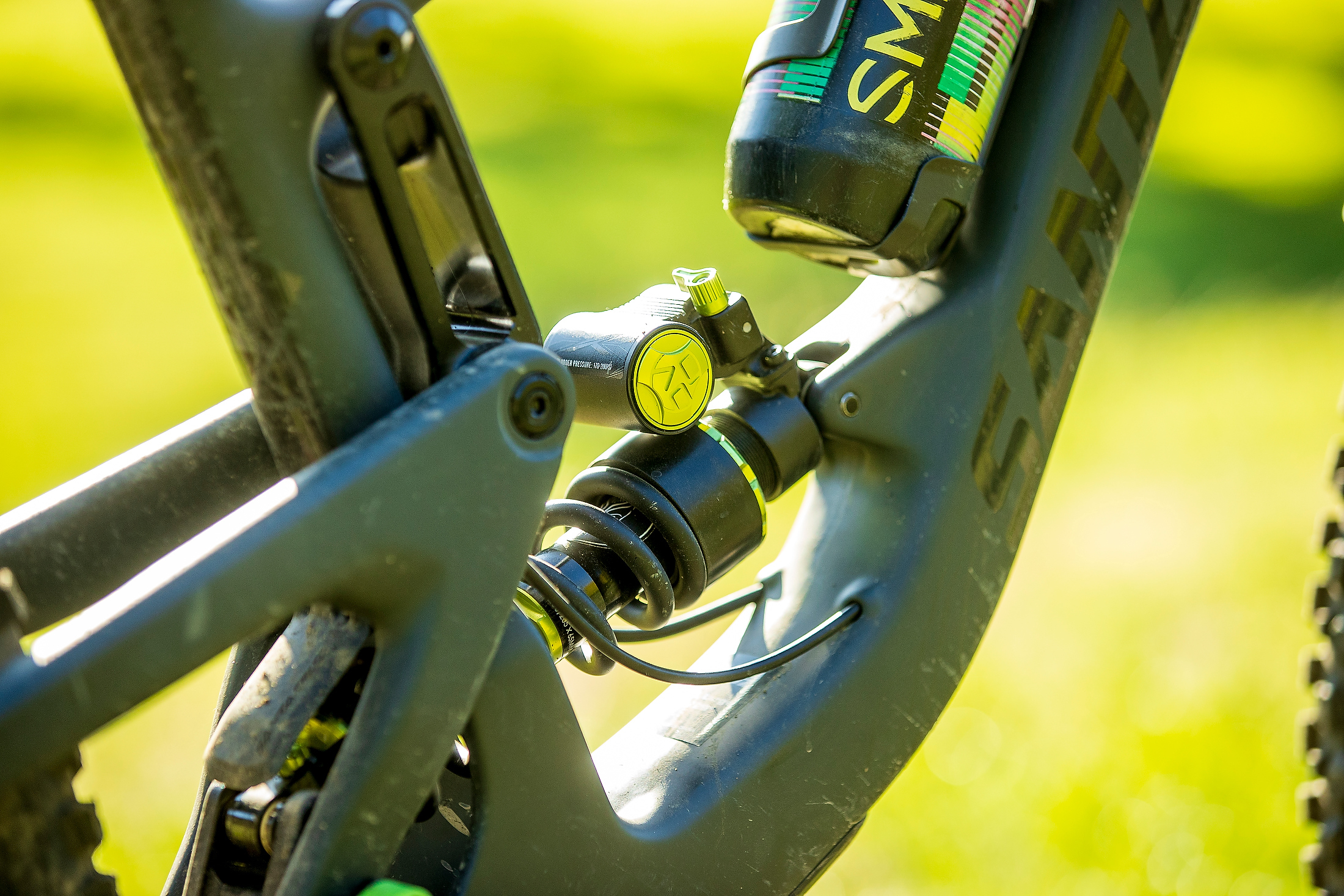 DVO Jade X Coil Shock WINNING BIKE Brady Stone's Santa Cruz