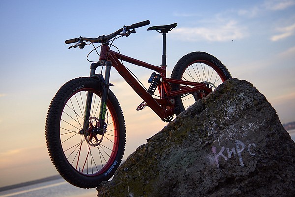 homemade fat bike