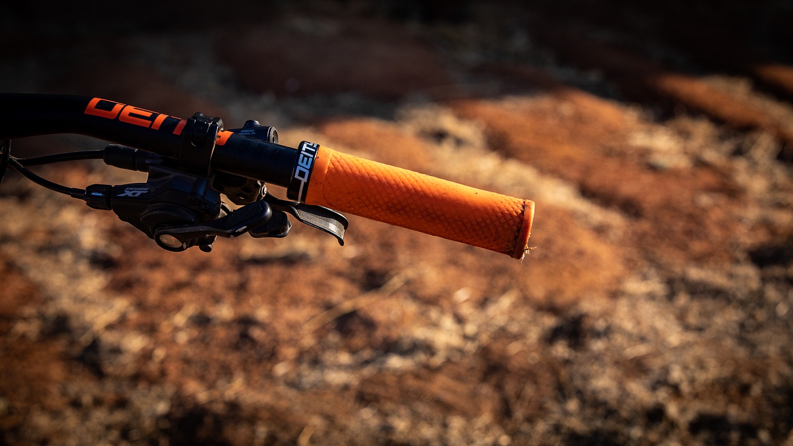 Deity Grips Pro Bike Kirt Voreis' Niner Rip 9 RDO Slalom Bike