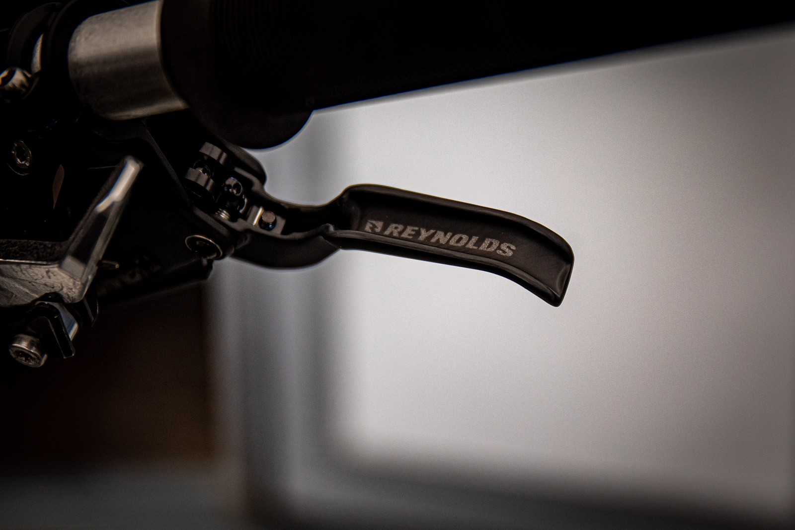 Dominion's new T4 with handmade carbon fiber brake lever PIT BITS 1