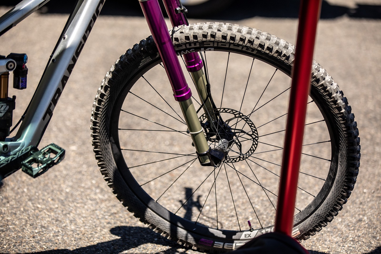 Intend Enduro fork PIT BITS 2 Andorra World Cup DH Mountain