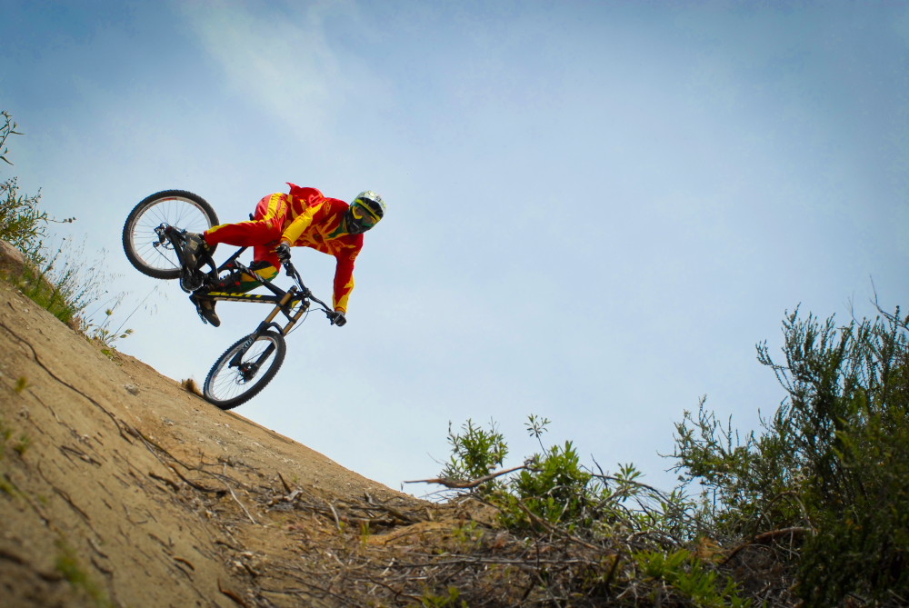 Just nose it in... Brendan Fairlcough Riding in 2013 Troy Lee Gear