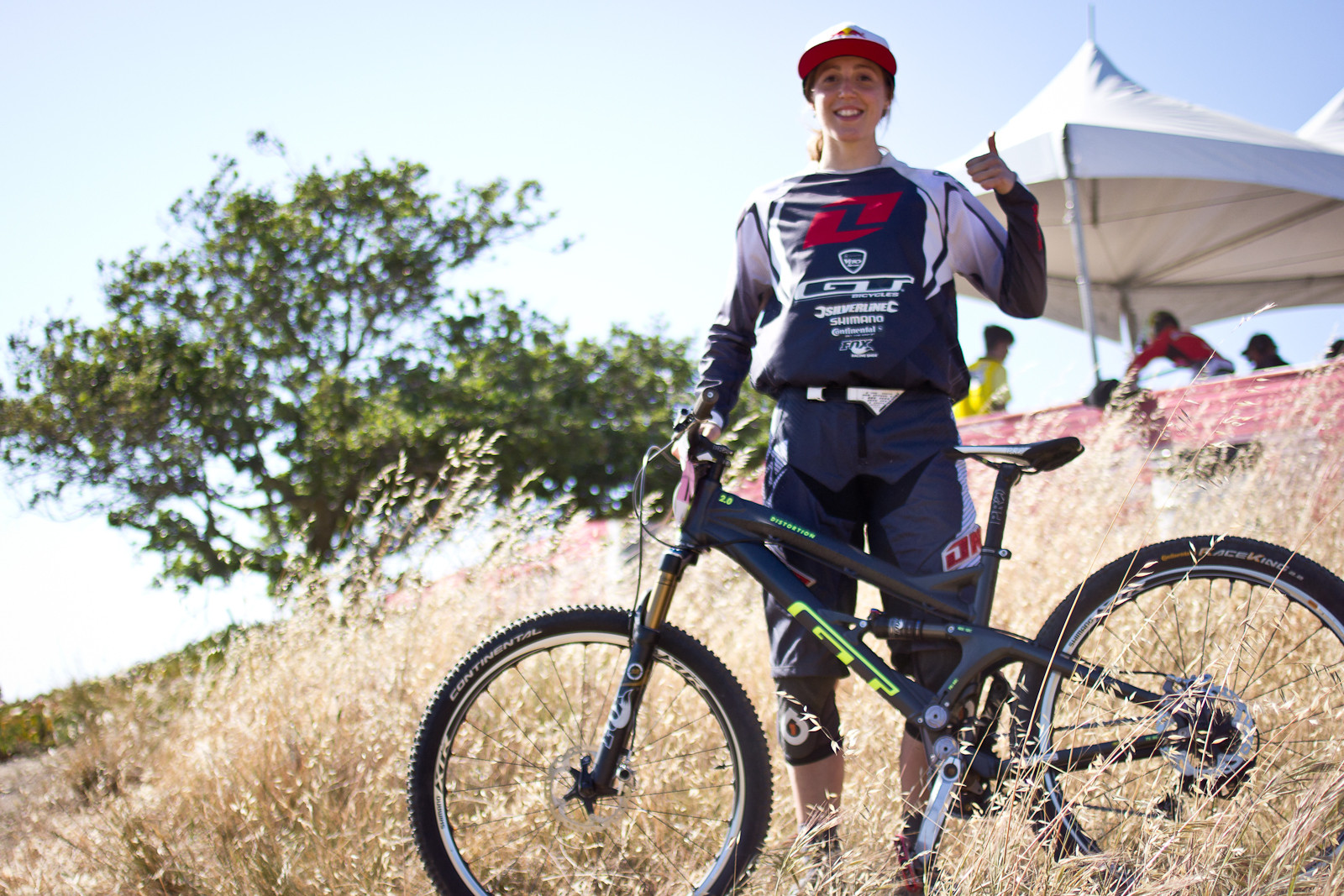 Rachel Atherton's GT Distortion Slalom Bike - 2013 Sea Otter Pro Slalom ...