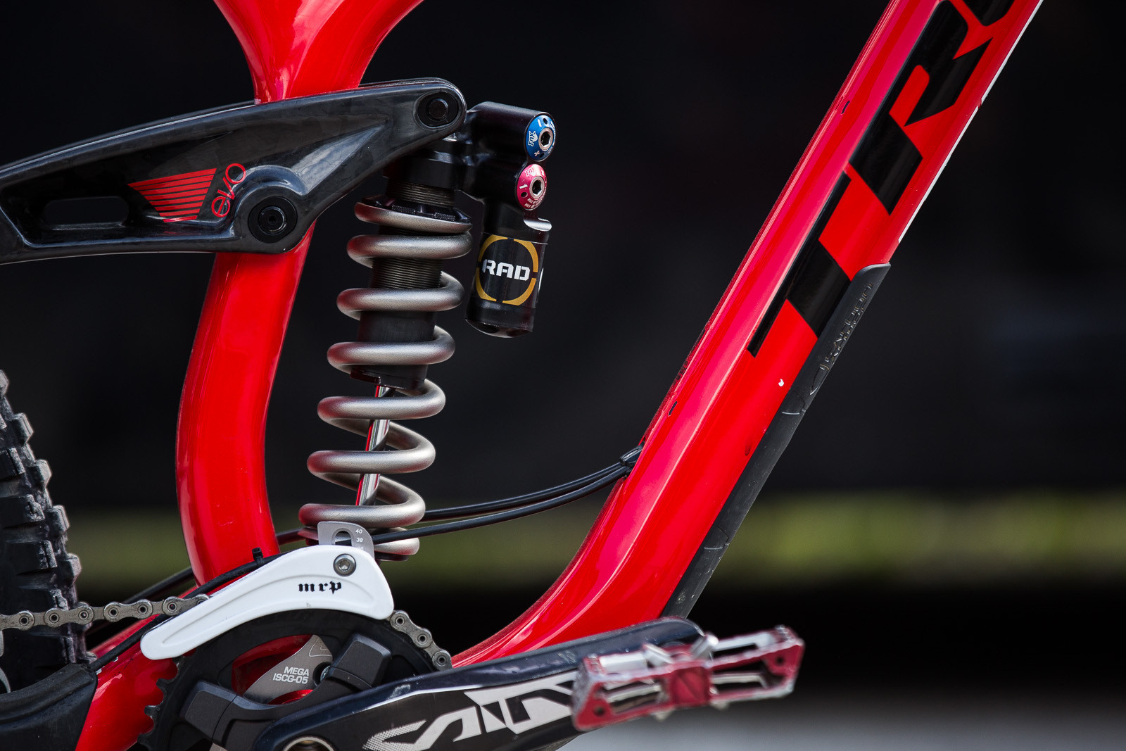 FOX RAD Rear Shock on Brook MacDonald's Trek Session 27.5 Brook