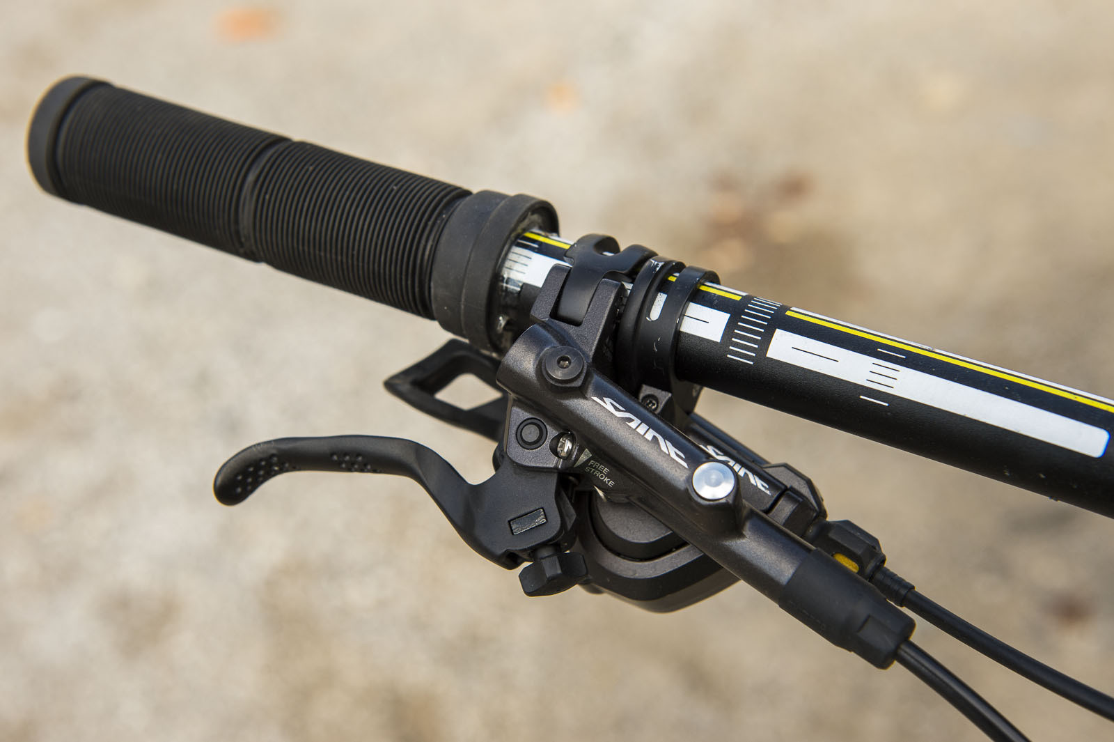 Gee Atherton's GT Fury 27.5 Shimano Saint Shifter and Brake Lever Gee