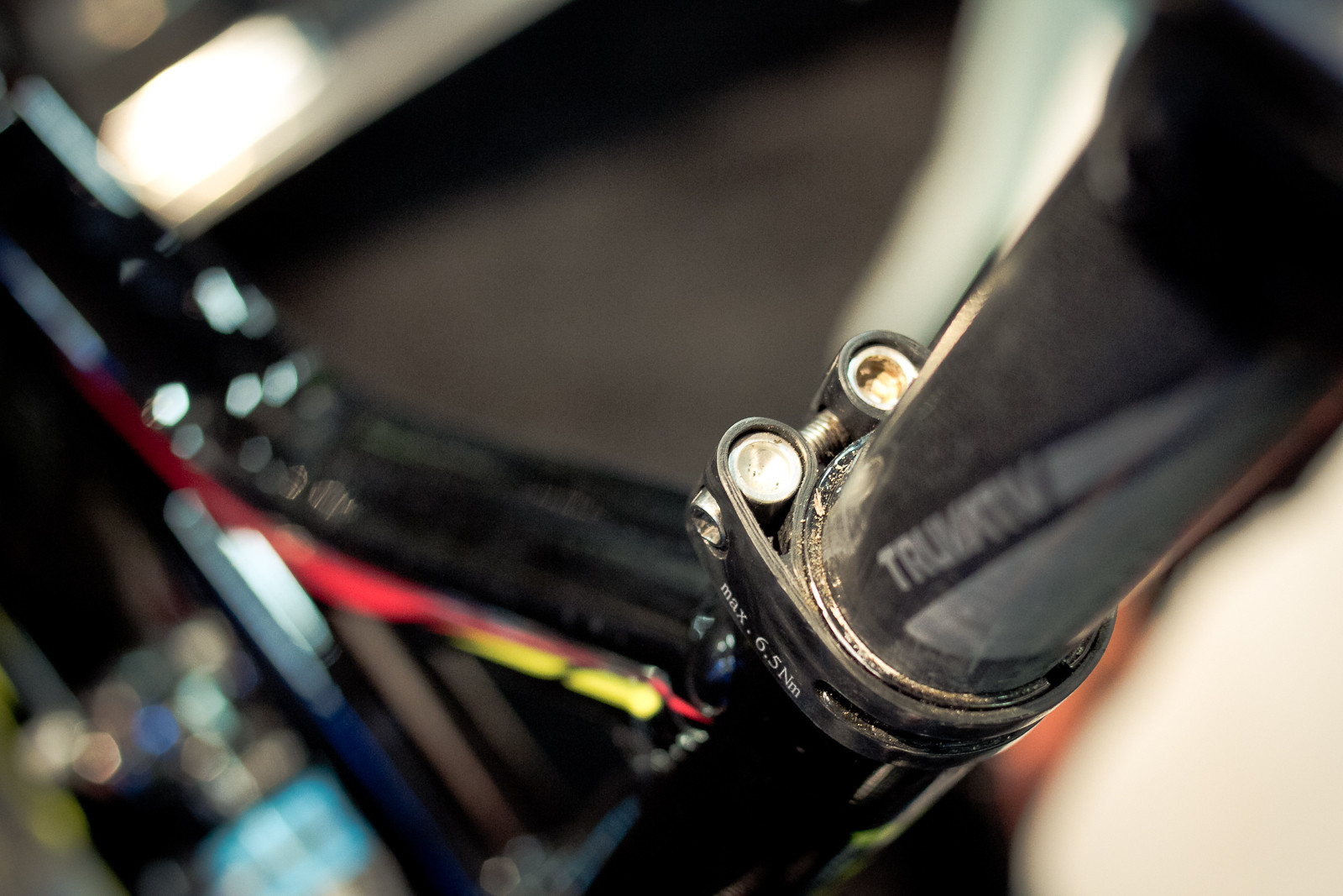 Seat Post Binder Pro Bike Steve Smith's Devinci Wilson 27.5