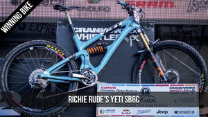 WINNING BIKE: Richie Rude's Yeti SB6c