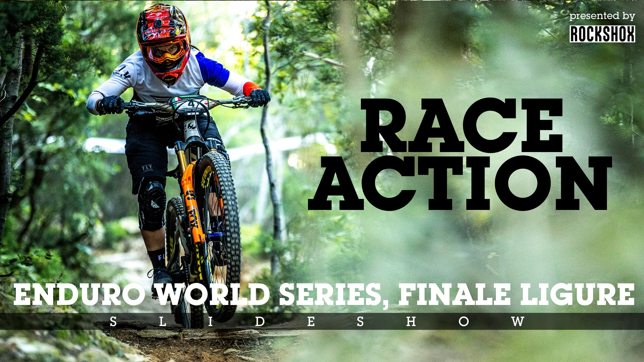Enduro World Series Race Action Finale Ligure Mountain Biking