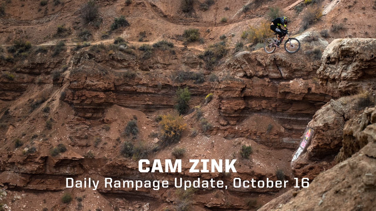 Cam Zink's Daily Rampage Update Mountain Biking Pictures Vital MTB
