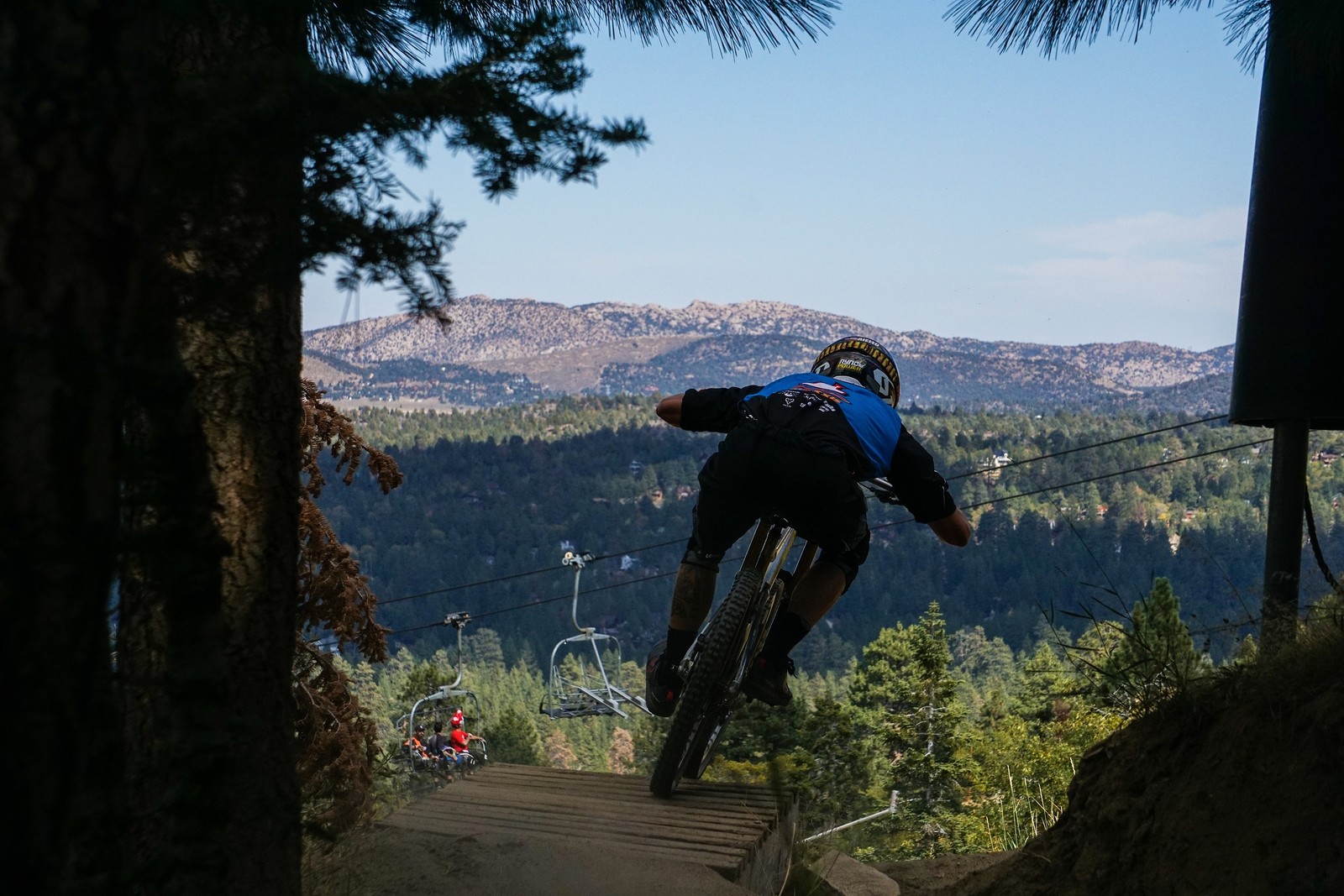 Launch over Big Bear climbak Mountain Biking Pictures Vital MTB