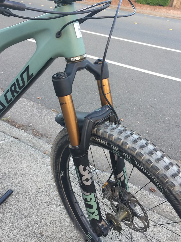 santa cruz 5010 fox 36