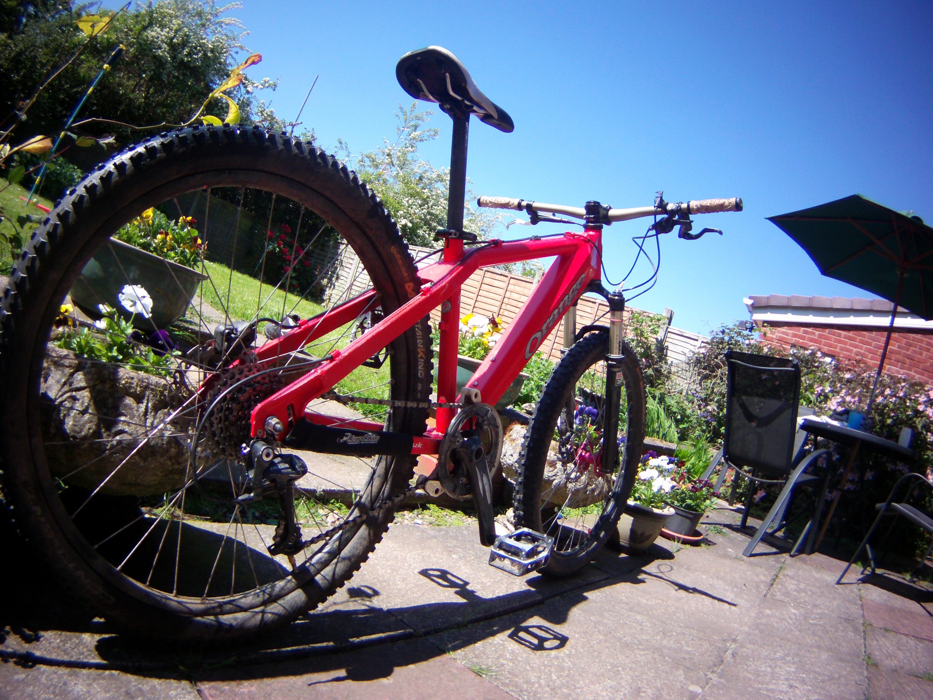 orange ms isle mountain bike