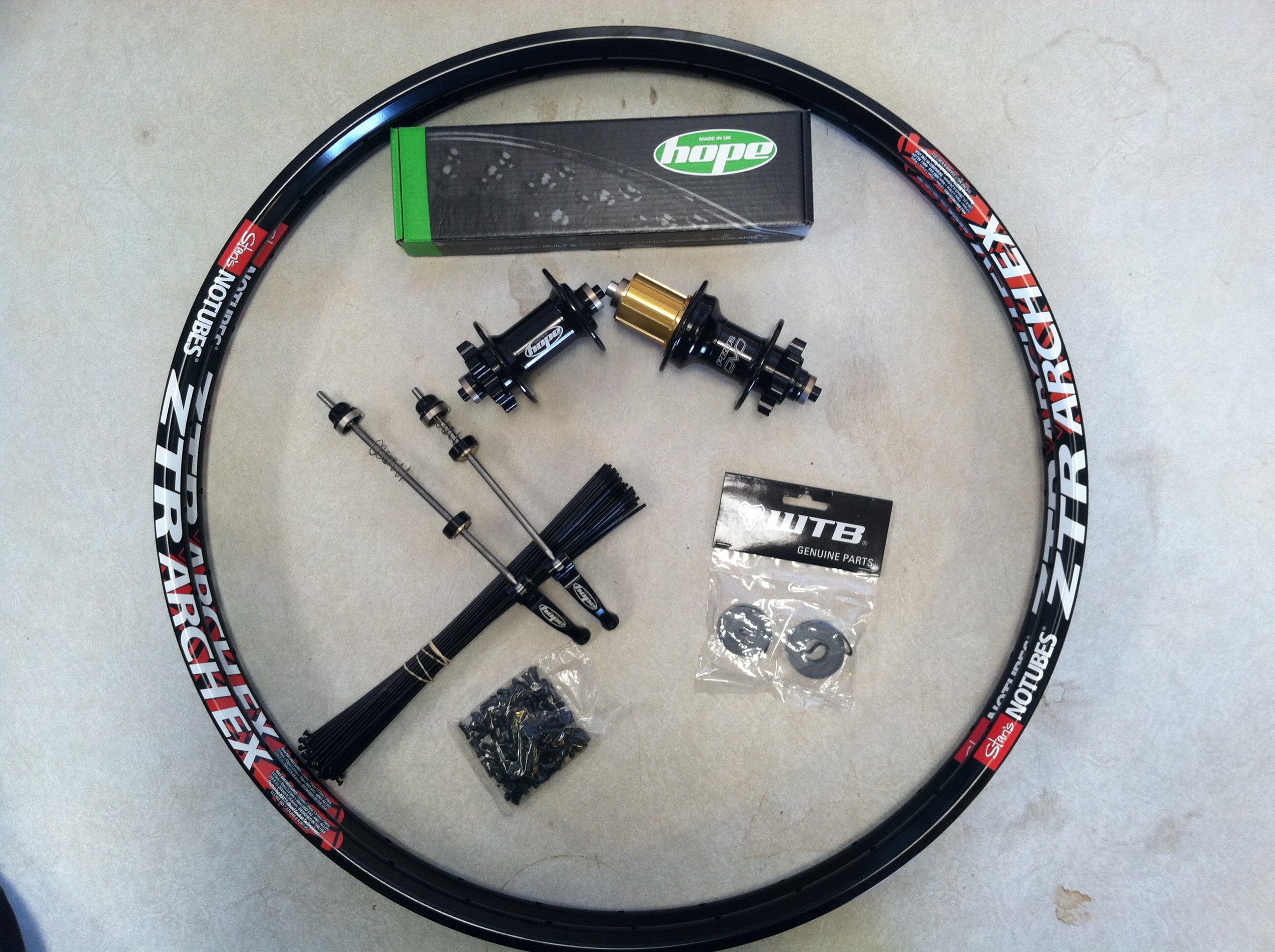 mtb wheel parts