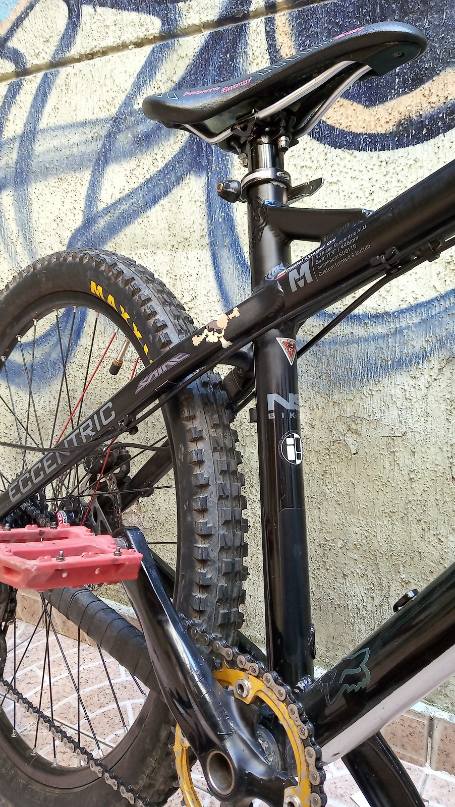 ns bikes eccentric frame